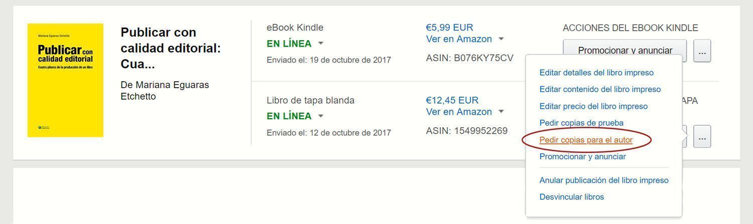 Cómo solicitar copias de autor en Amazon, paso a paso (3)