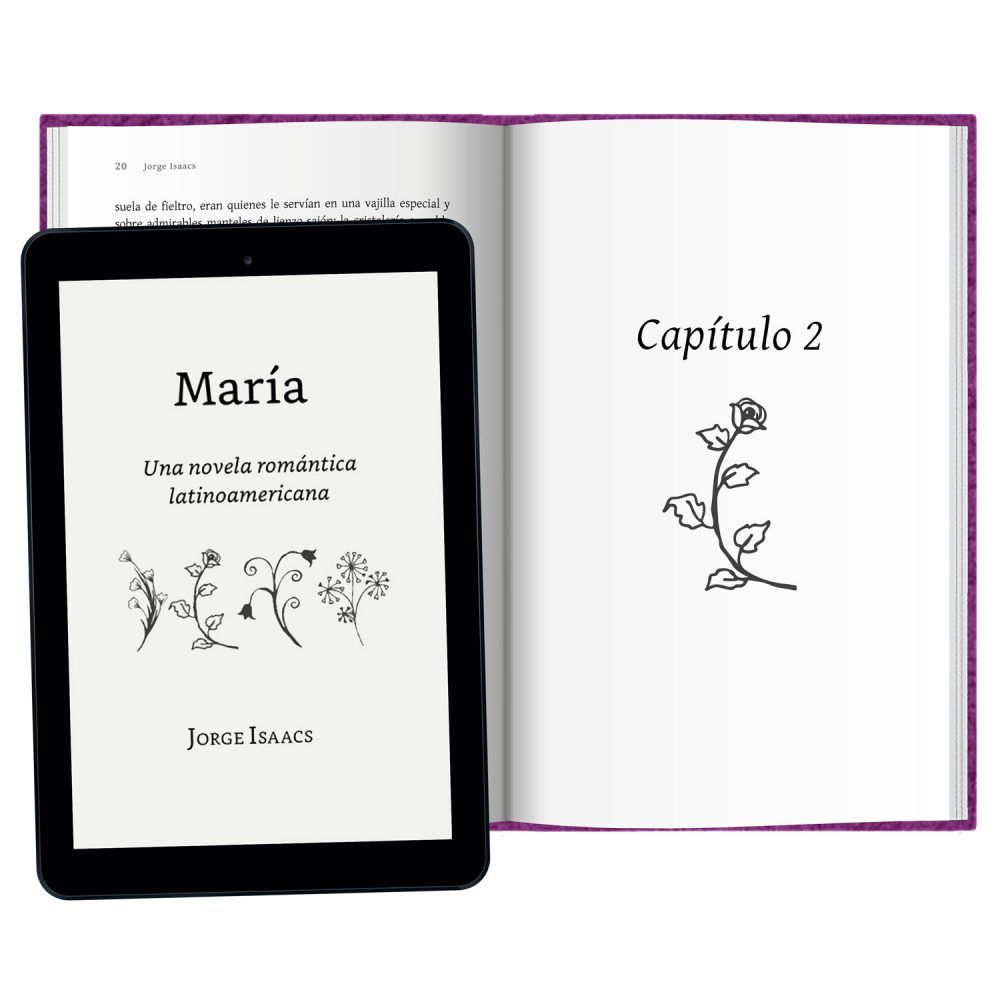 Plantilla en Word para novela romántica y juvenil | María ~ Maqueta tu libro