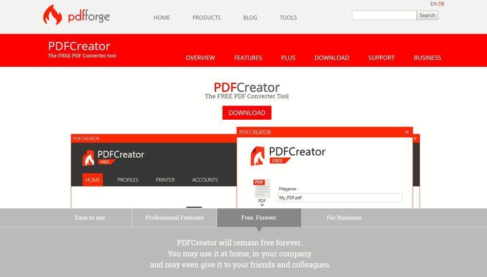 Programas gratuitos para crear PDF para tu libro impreso - PDFCreator
